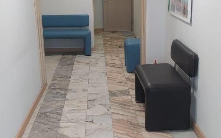 Вид ресепшн на этаже