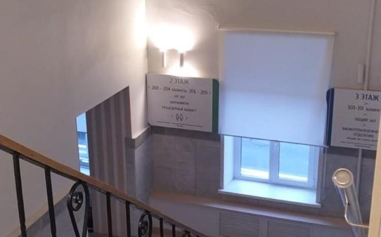 Вид общего коридора на этаже