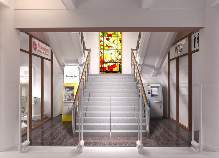 МФК Сотый: Вид общих зон