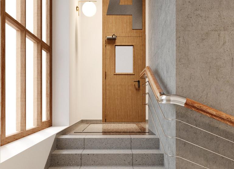 МФК Сотый: Вид общих зон